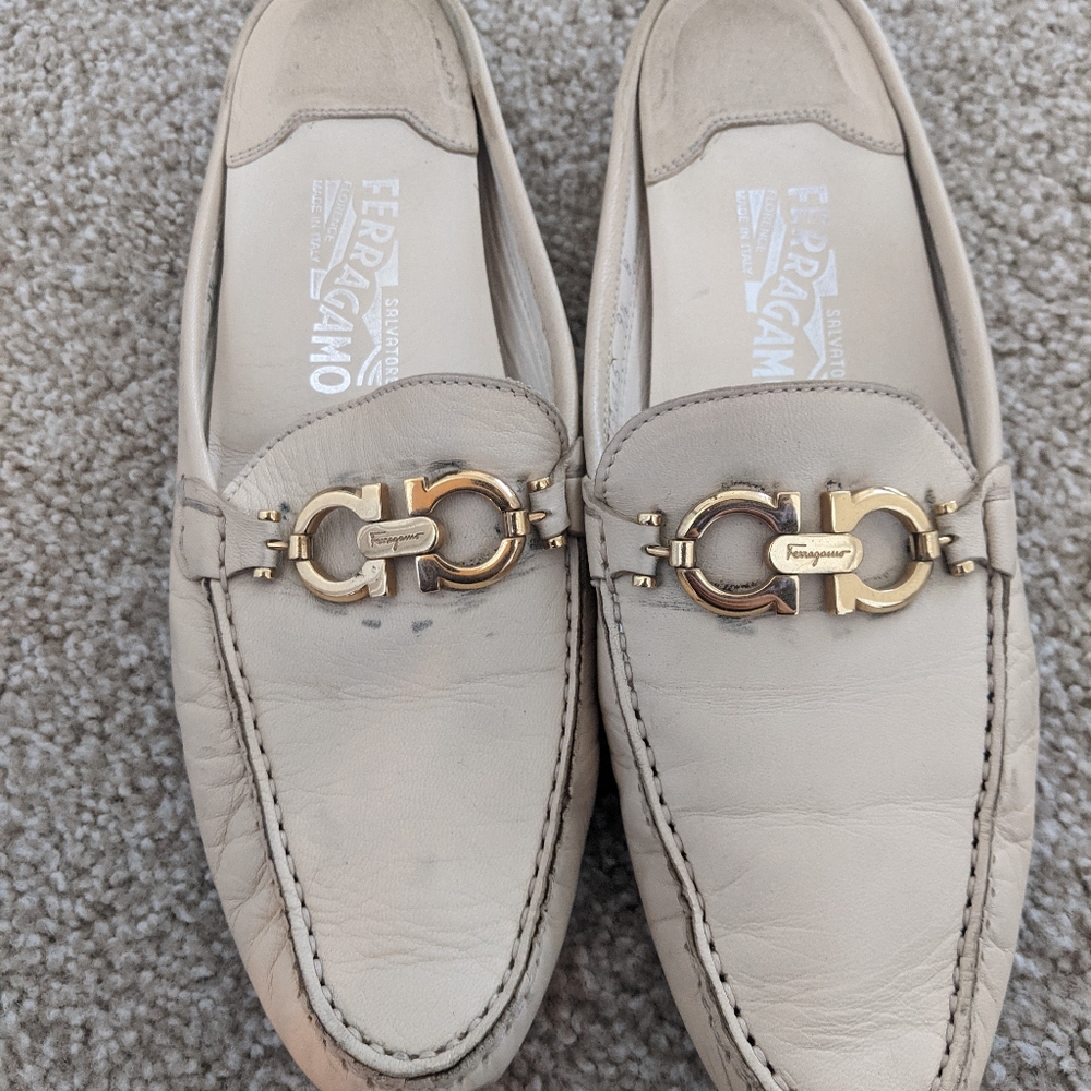 Ferragamo driving mules